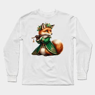 St Patricks Fox Long Sleeve T-Shirt